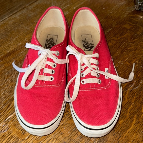 Vans pink skate shoes size M6.5 W8 - Picture 1 of 4